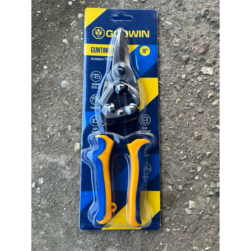 

Gunting taso godwin 10” original/ Gunting baja ringan 10”