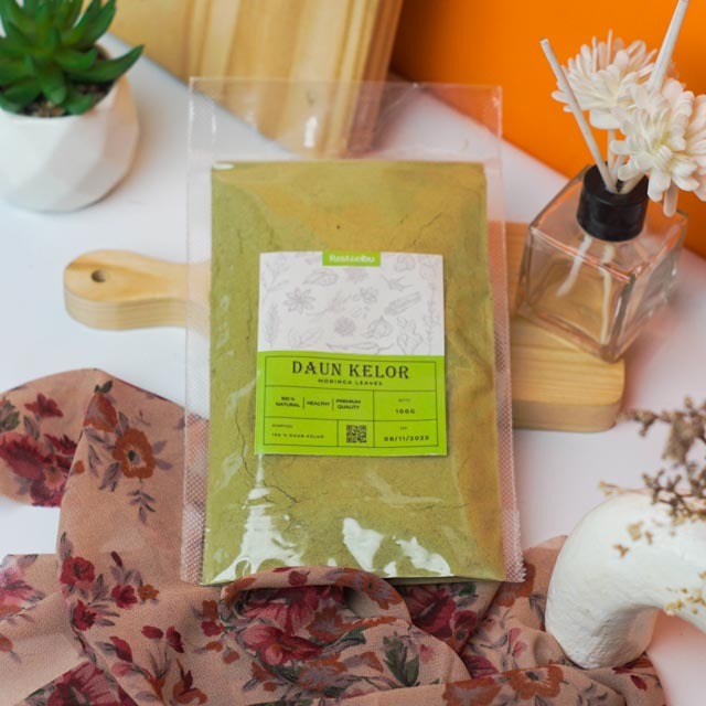 

RESTOEIBU Daun Kelor Bubuk - Moringa Powder Bumbu Dapur Rempah