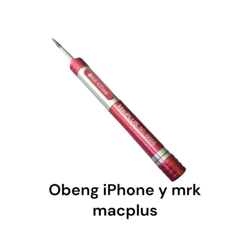 obeng iphone 7 bintang 3 macplus