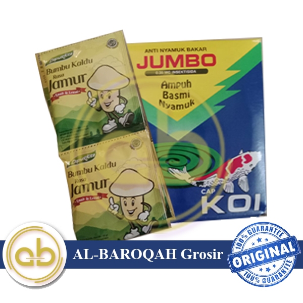 

Kaldu Jamur Dapur Kita 1 Renceng Gratis 1 Pack Obat Nyamuk Cap KOI ( Harga Naik Karena Pajak Aplikasi Naik 21% )