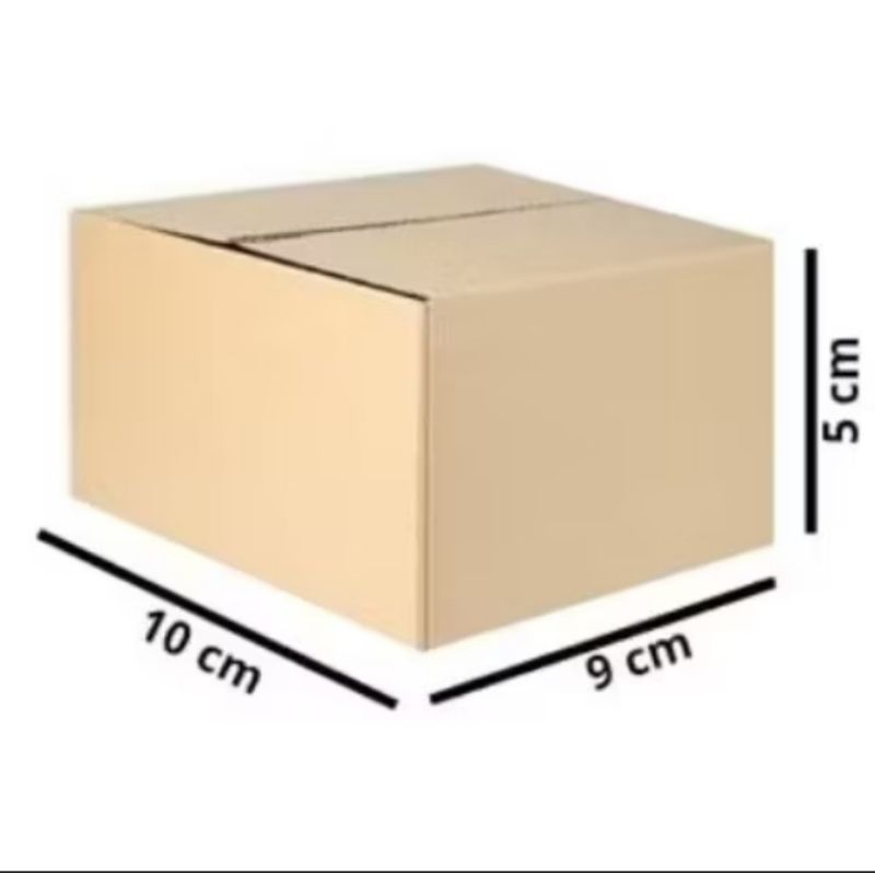 

Kardus Packing Polos 10cm x 9cm x 5cm - Bahan Baru Polos Dan Tebal