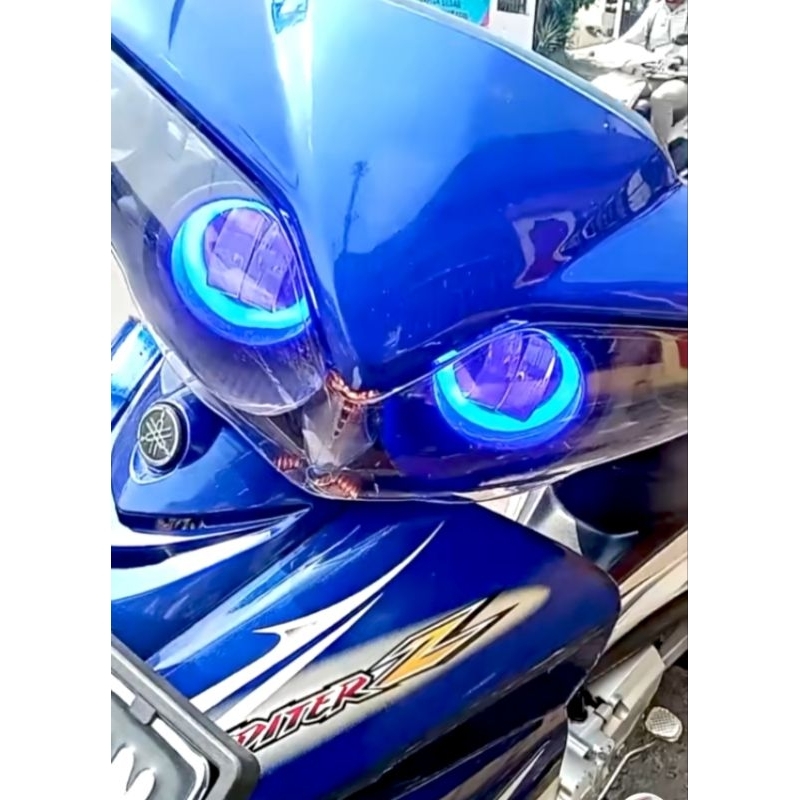 HEADLAMP REFLEKTOR LAMPU DEPAN  JUPITER Z BURHAN + DUA PROJIE