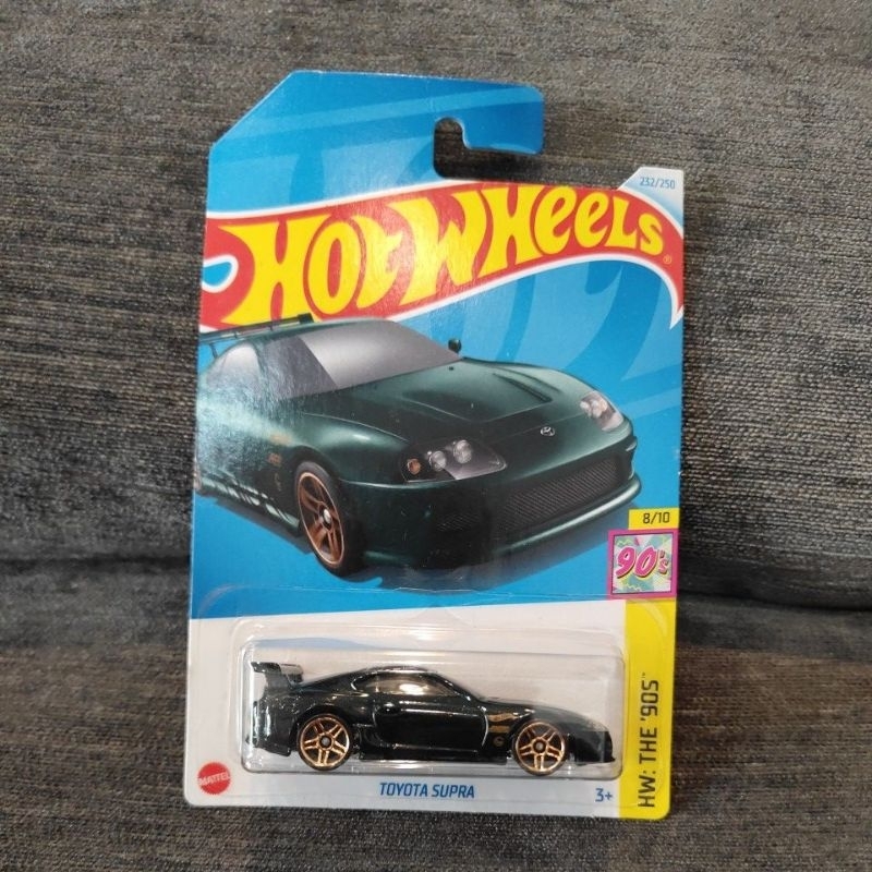 Hotwheels Toyota Supra MK4 Hijau (ANGGAP LOOSE)
