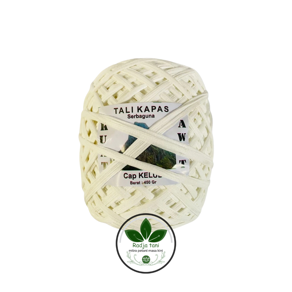 

Tali - Tali salaran Tali kapas serbaguna berat 450gr dari CAP KELUD (CAP KELUD)