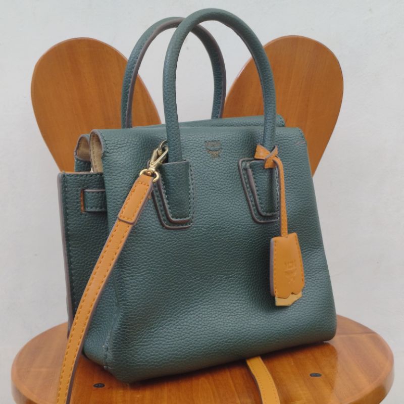 MCM Mini Milla Leather Bag
