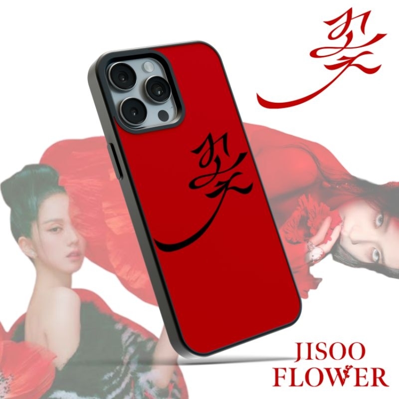 [BLACKPINK JISOO FLOWER] Premium Case Collection Semua Tipe HP Kualitas Premium