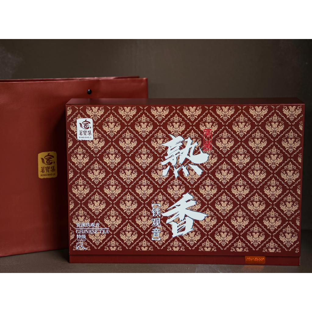 

MINGBAOJI Chinese Tea 铁观音熟 香 C1012 Isi 60 Sachet Teh Tie Guan Yin Teh Bunga Teh Aroma Harum Teh China