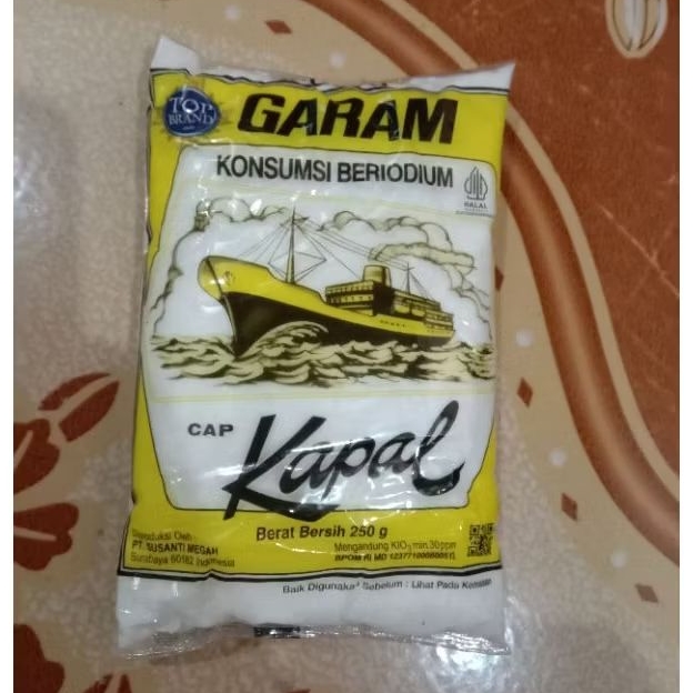 

Garam Kapal dengan barat 250g