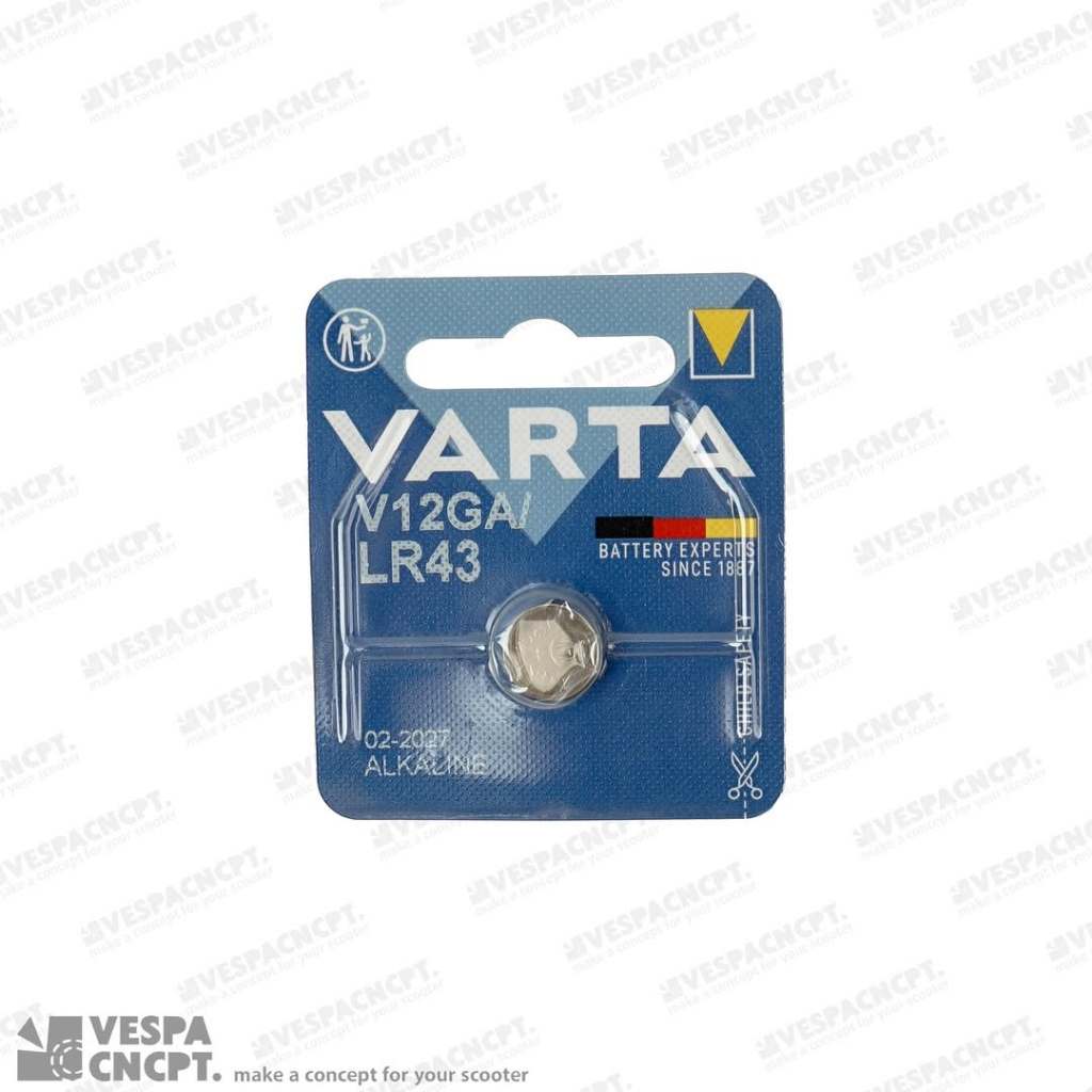 Piaggio Original Batre Baterai Battery Varta Jam Speedometer Vespa Lx S Gts