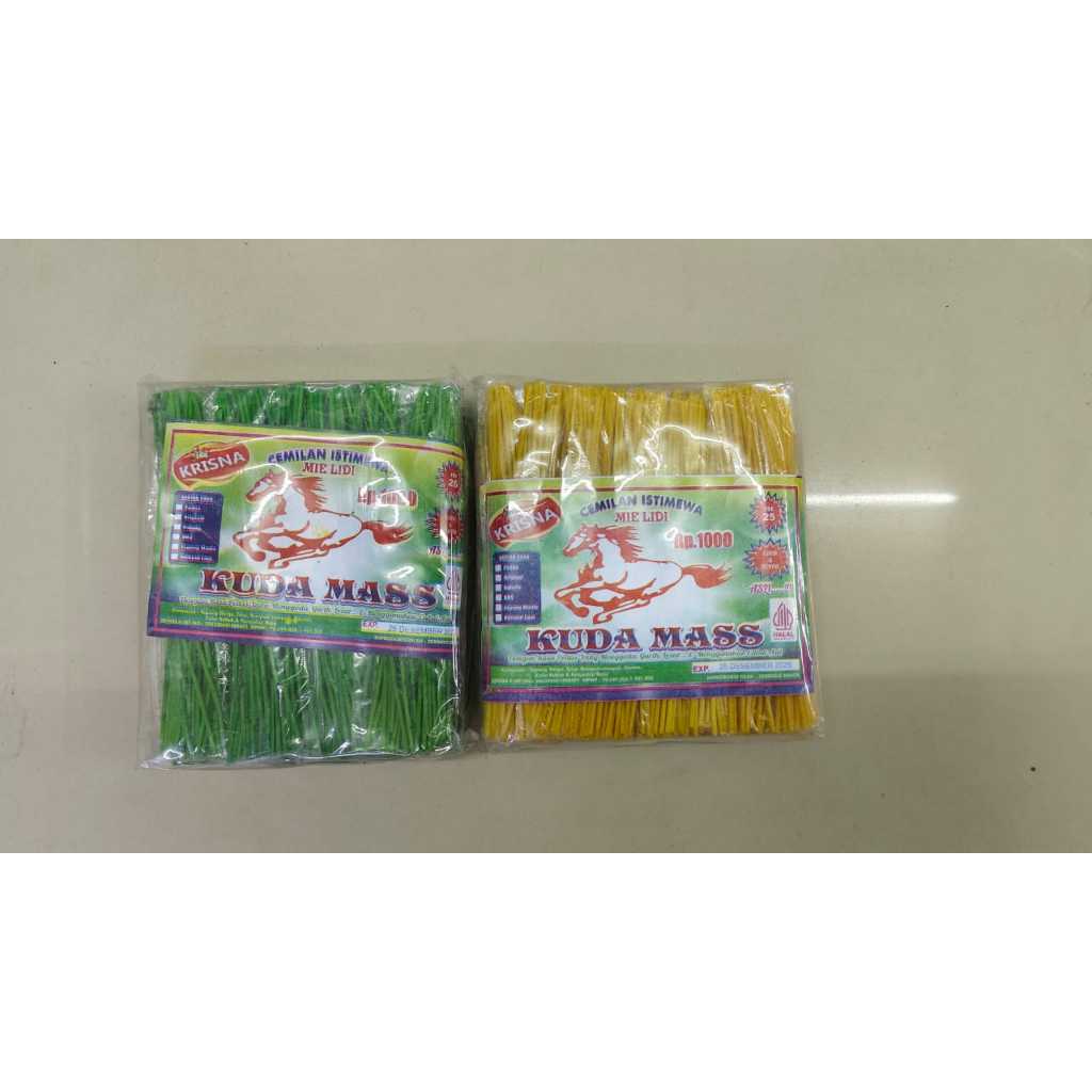 

MIE LIDI KUDA MAS HARGA GROSIR 1 PAK ISI 25