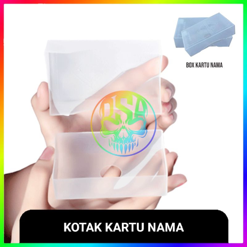 

GROSIR Kotak kartu nama box kartu nama plastik