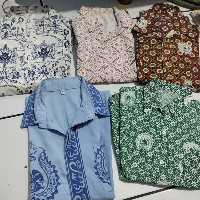 preloved batik sekolah