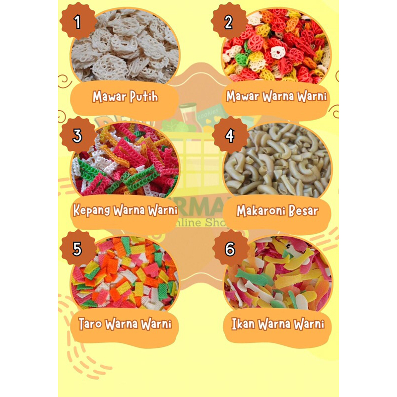 

kerupuk mentah serba 5000