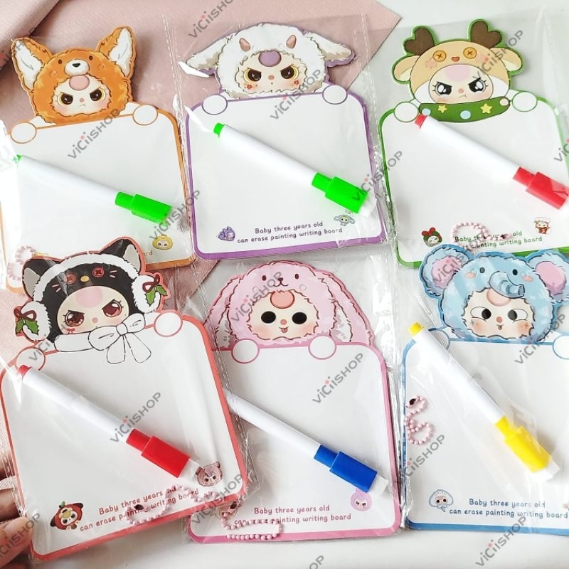 

Papan Tulis Gantung Baby Three Bisa Dihapus/Whiteboard Can Erased Lucu Anak Anak