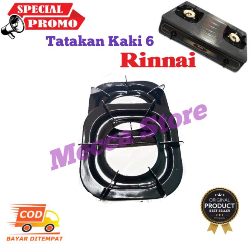 Tungku Tatakan kompor gas Rinnai kaki 6/tatakan kompor gas 2 tungku