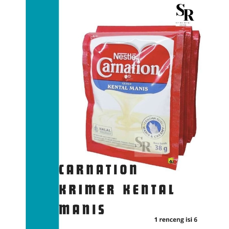 

Carnation Krimer Kental Manis Sachet 38g