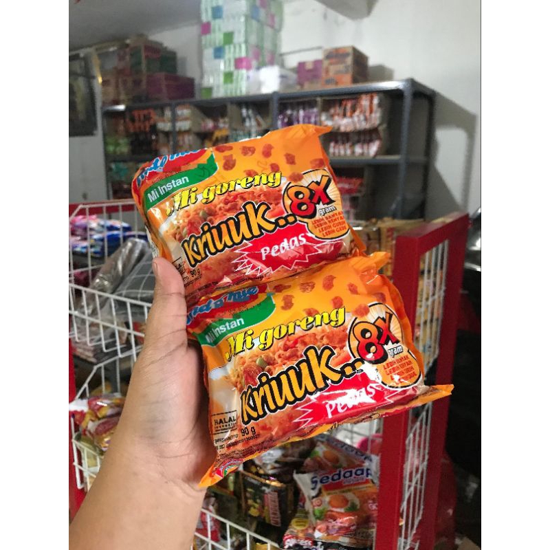 

Indomie kriuk satu paket 5 pcs