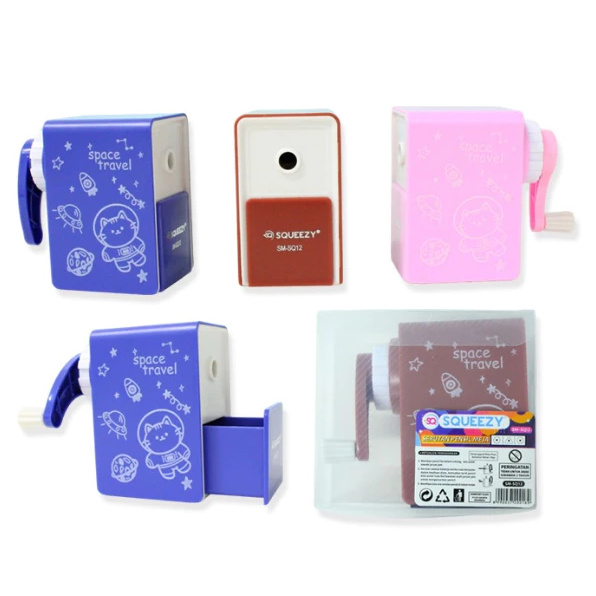 

Serutan / Rautan Pensil Model kotak SM-SQ12 / SM-SQ10