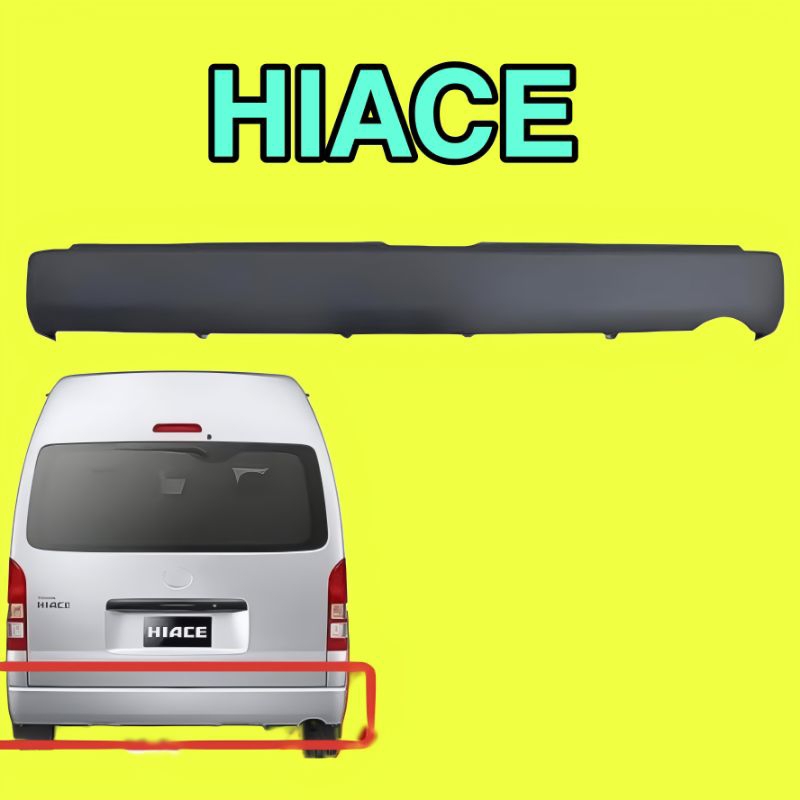 BUMPER BELAKANG HIACE COMMUTER BEMPER 2011 2012 2013 2014 2015 2016 2017 2018 2019 2020 2021 2022 20