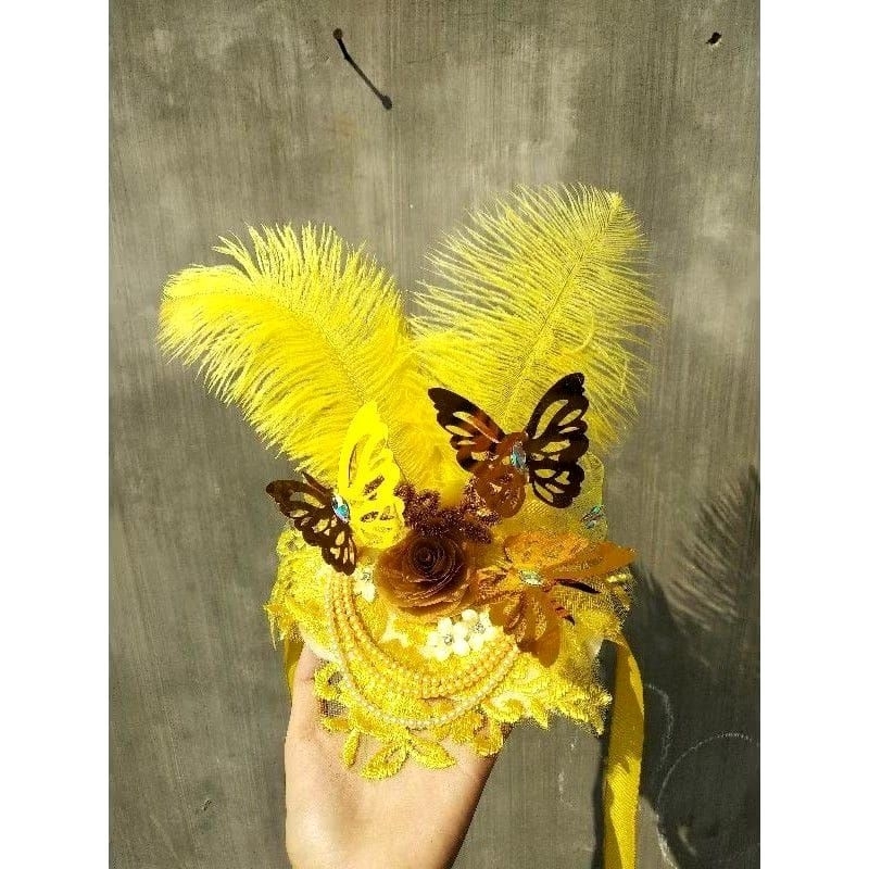 Headpeace Mayoret Premium/Hiasan Kepala Mayoret/Headpeace Mayoret