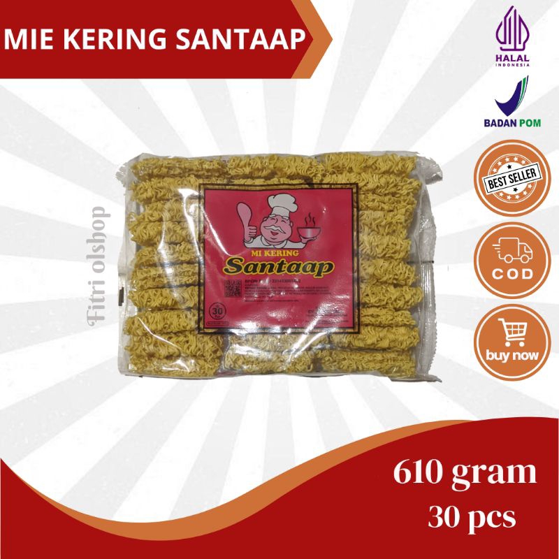 

Mie Kering Santaap