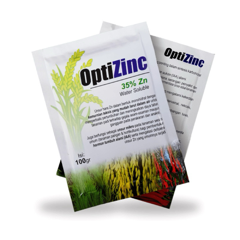 PUPUK NUTRISI ZN OPTIZINC 35% 100 Gram Pemulih Tanaman