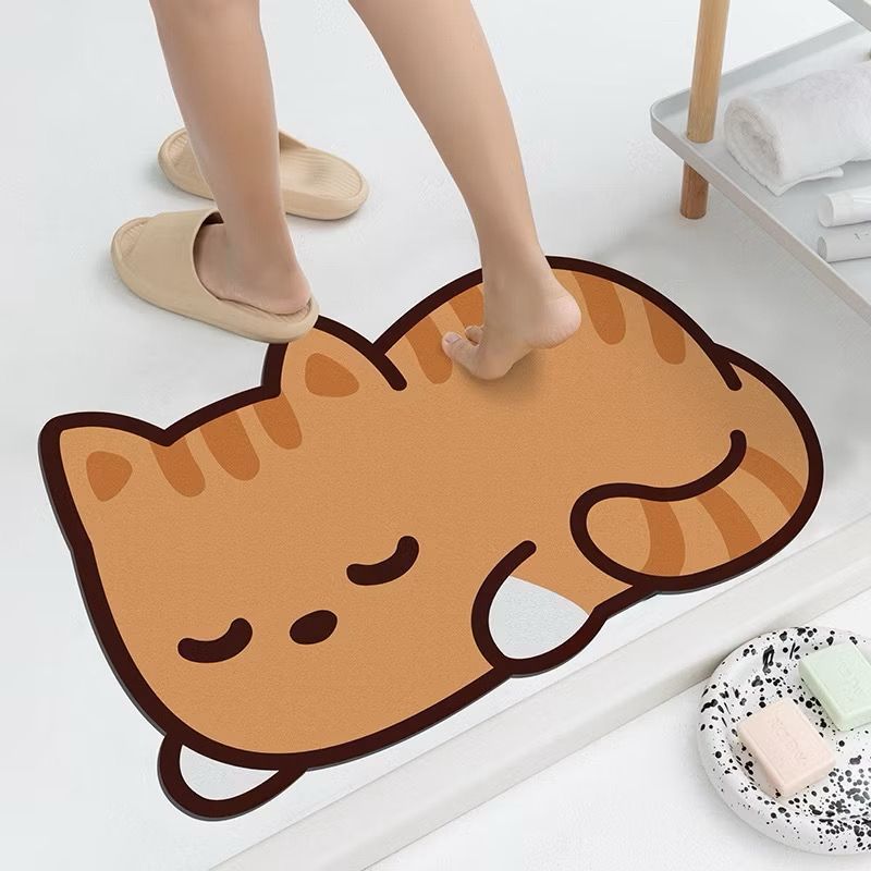 MAPLE KESET LANTAI CARTOON ANTI SLOP DAYA SERAP TINGGI TINGGI UKURAN 40CMx60CM KESET KAMAR MOTIF CAR