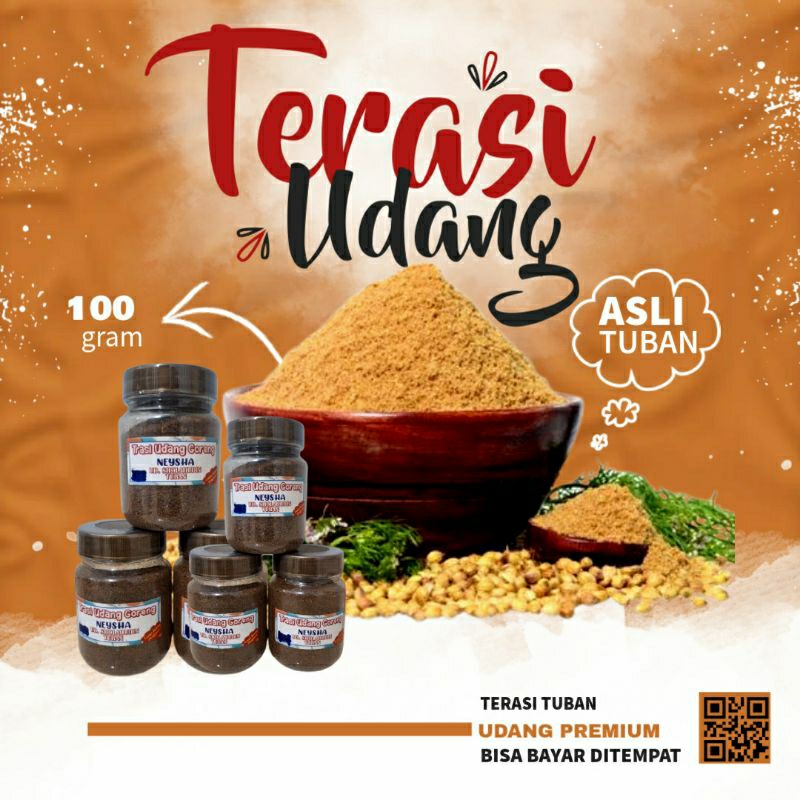 

TRASI GORENG UDANG SUPER ASLI KHAS TUBAN 70gr