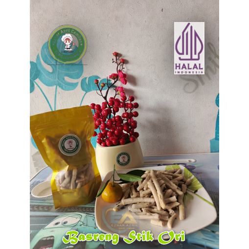 

Basreng Stik Rasa Ori Daun Jeruk-Cemilan Halal Murah Enak-Basreng Gurih (Ezhar Azril Cemilan)