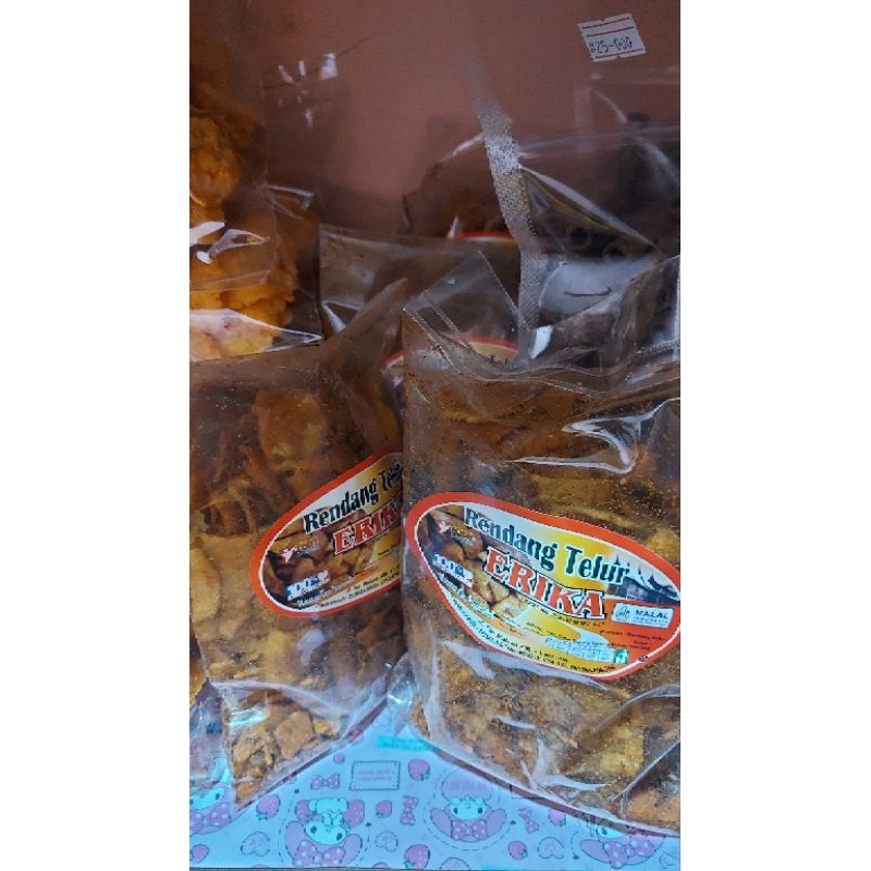

Rendang Telur Merk Erika Asli Padang