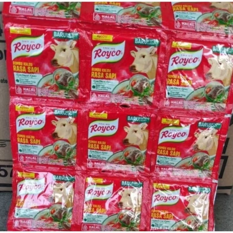

[1 RENCENG ROYCO ISI 12] RASA AYAM & SAPI 1 RENTENGAN