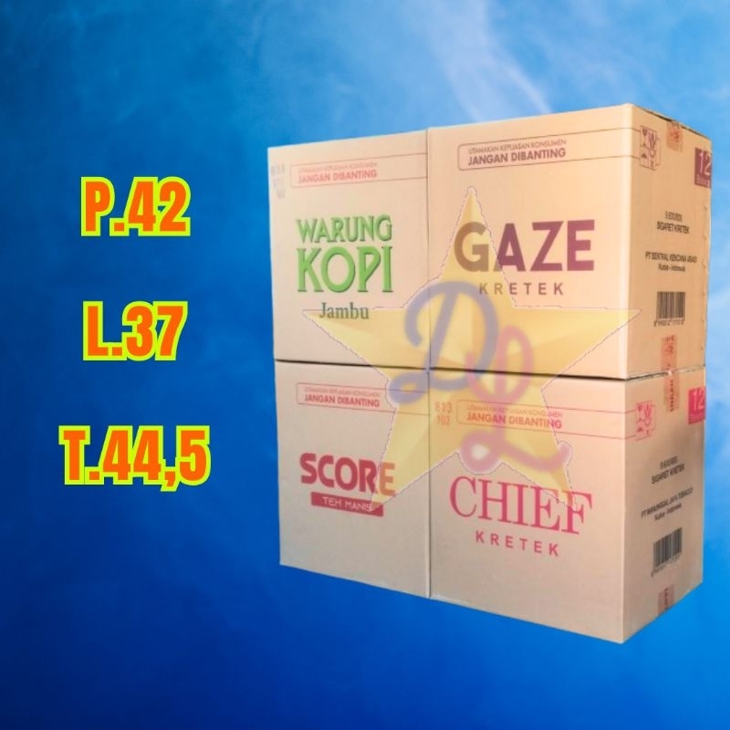 

kardus bekas ja rum chip kecil kardus packing tebal banyak pilihan gambar tapi sama ukuran dan kualitasnya