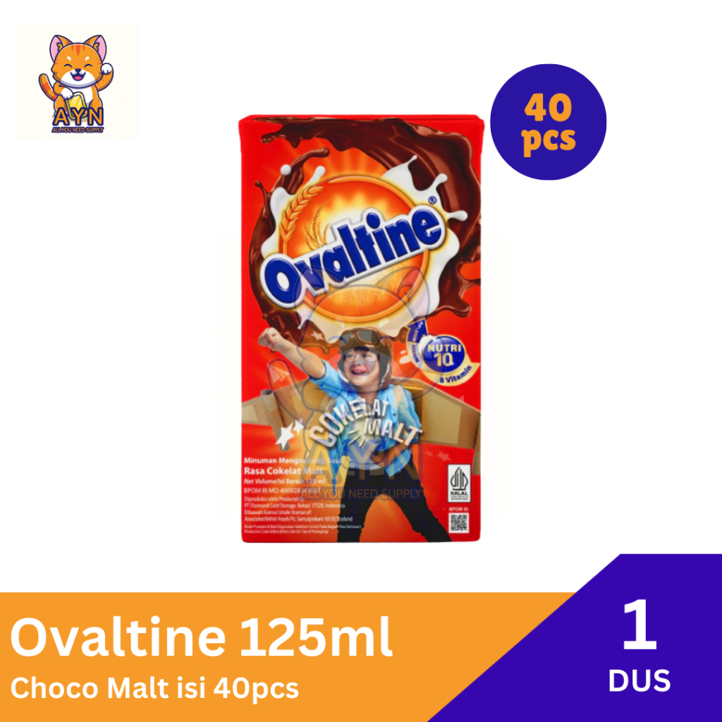 

Ovaltine Choco Malt 125 ml [ 1 dus isi 40 pcs ]