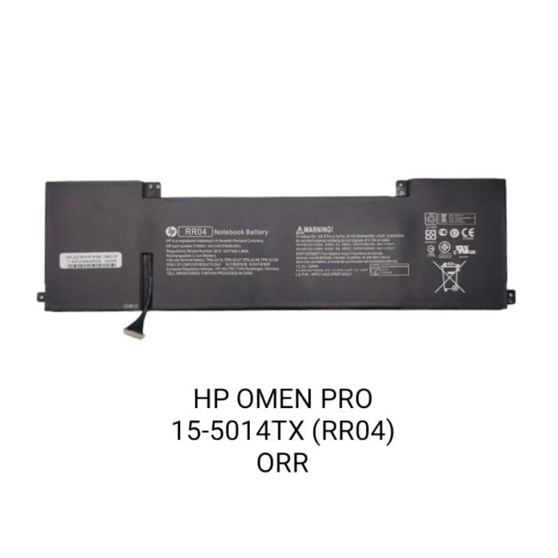 baterai hp omen pro 15 15-5014TX HSTNN-LB6N RR04