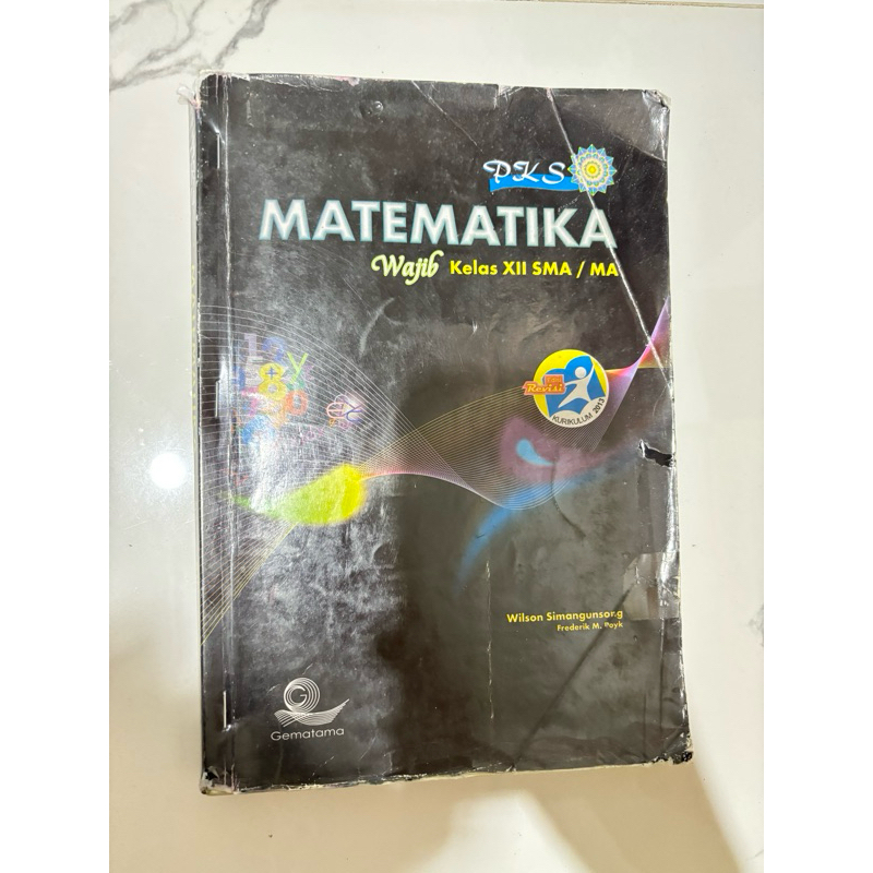 buku pks matematika kelas 12 bekas