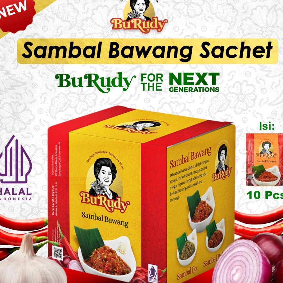 

Sambal Sachet Bu Rudy dengan kemasan yang lebih ekonomis