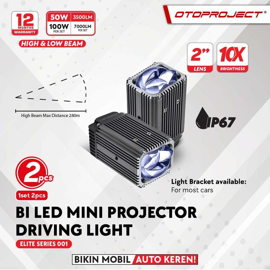 Lampu Led Mini Projector Driving Light Lampu Tambahan Mobil Otoproject