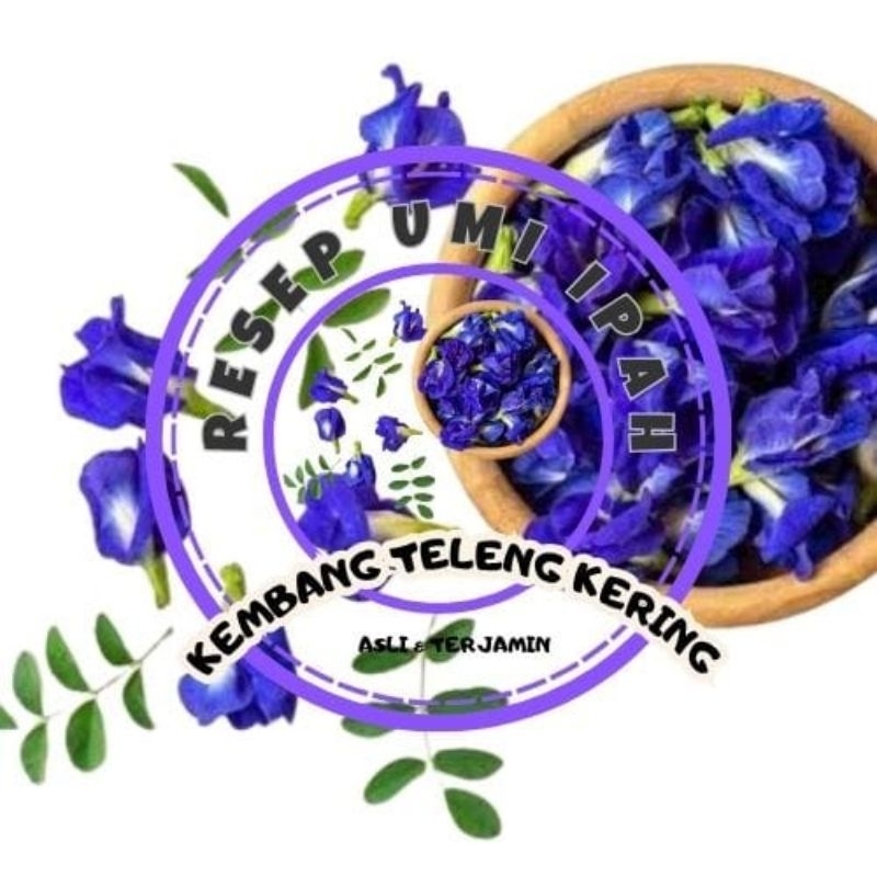 

Bunga Telang Kering 25gr