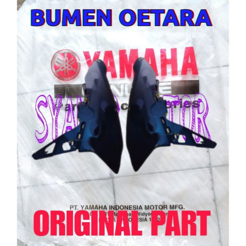PANEL B3W-F835U-00-P B3W-F835V-00-P COVER PANEL SAYAP DEPAN MIO GEAR 125 BIRU DOFF ORIGINAL YAMAHA