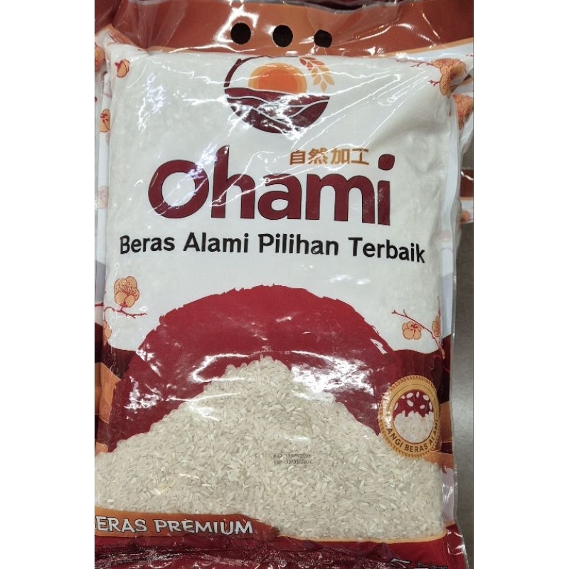 

Beras Premium OHAMI Premium Rice 5kg - FMGC.