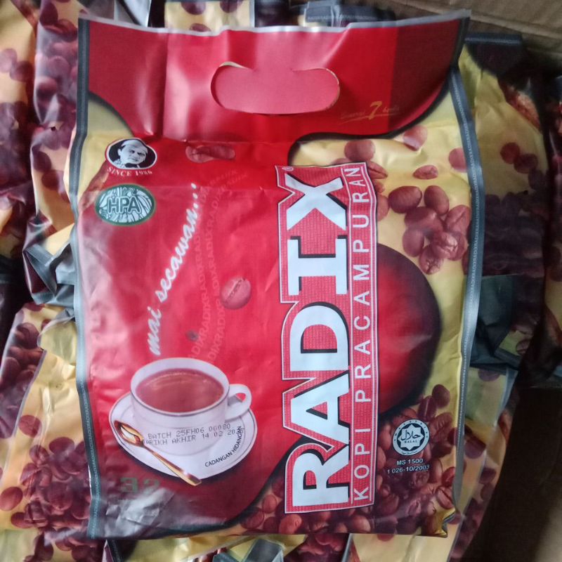 

Kopi Radix Jumbo Original 12bks 1 kotak