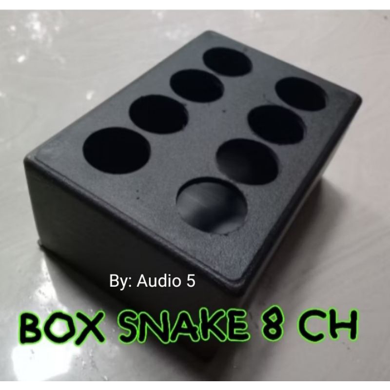 BOX SNAKE KABEL 4CH 8CH PLASTIK