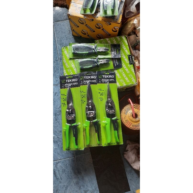 TEKIRO GUNTING SENG PLAT 12" / GUNTING BAJA RINGAN 12 INCHI