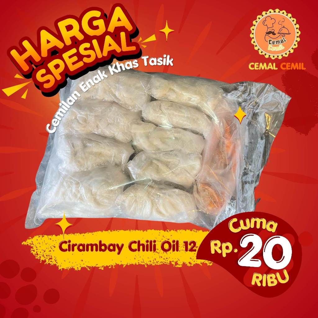 

Spesial Mukbang Cirambay Chili Oil 12bks