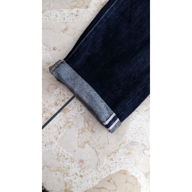 jeans denim selvedge uniqlo second preloved