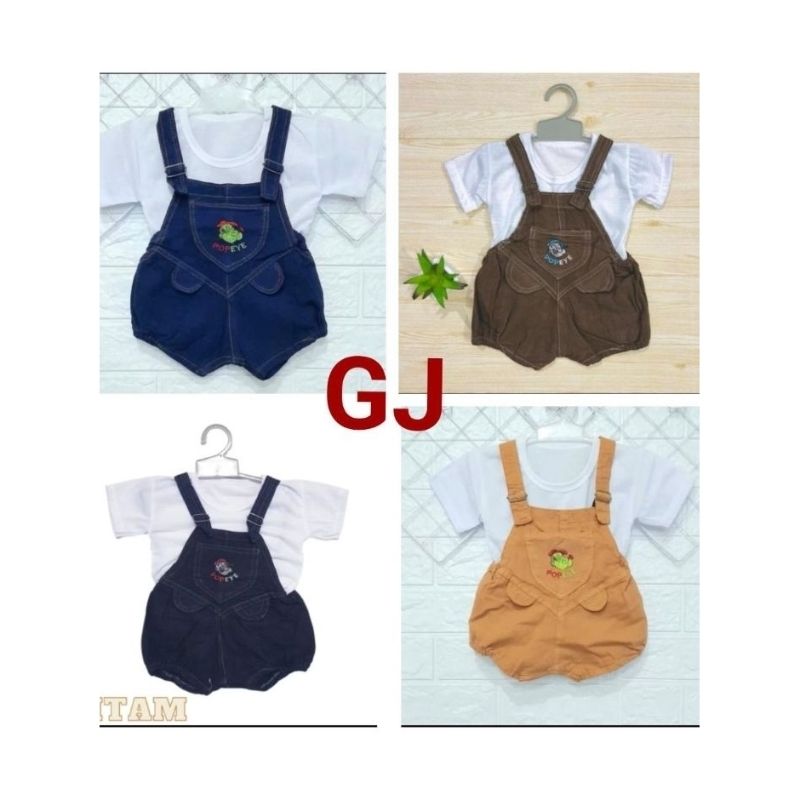 Setelan-Kodok-Jeans-Anak-0-1Tahun-Jumpsuit-Jeans-Anak-Laki-Laki-babyCelana kodok denim bayi / overal