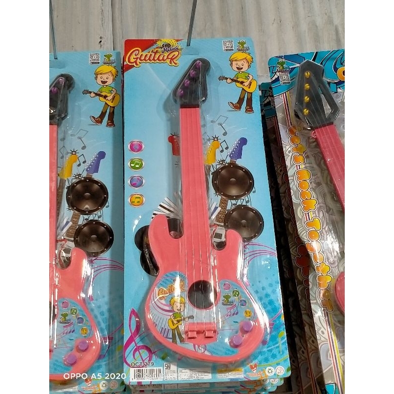 Mainan Guistar Starr Pluss Boneka Edukasi anak Gitar Cewek Cowok Termurah COD