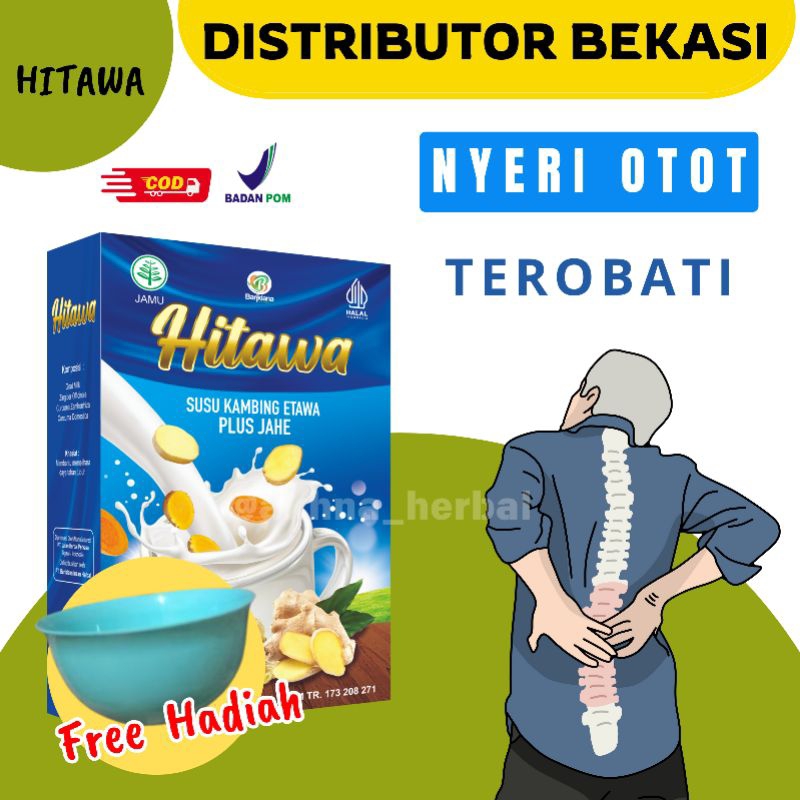 

[BISA COD + GARANSI] Susu HITAWA Bantu Atasi NYERI SENDI pada Tulang, cocok untuk LANSIA