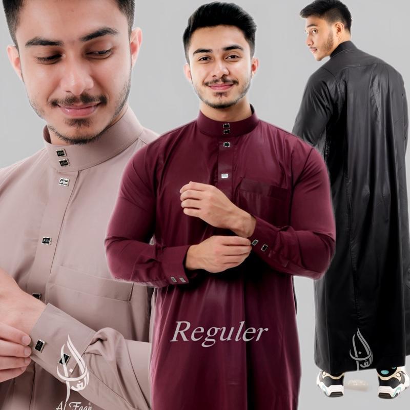 jubah pria gamis pria jubah mewah alfaan bordir jubah hitam jubah putih jubah gamis saudi jubba juba