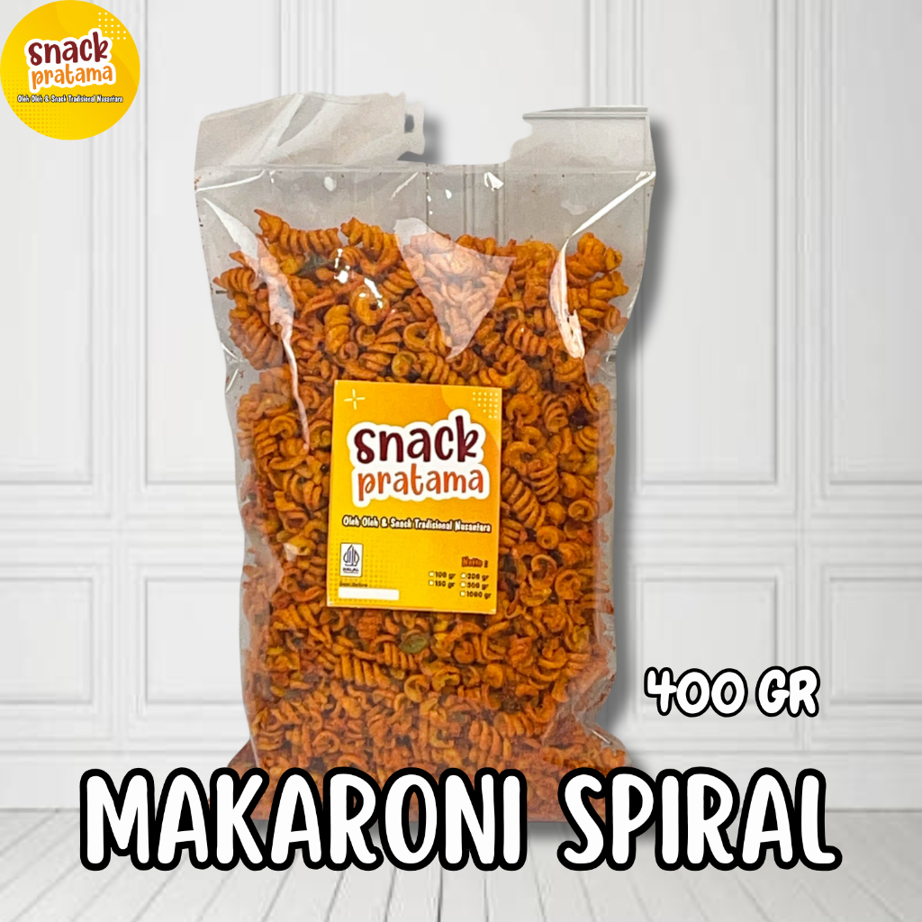 

Makaroni Sepiral 400 Gram Makaroni Viral Pedas